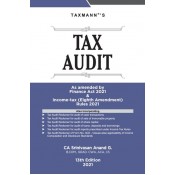 Taxmann's Tax Audit 2021 by CA. Srinivasan Anand G.